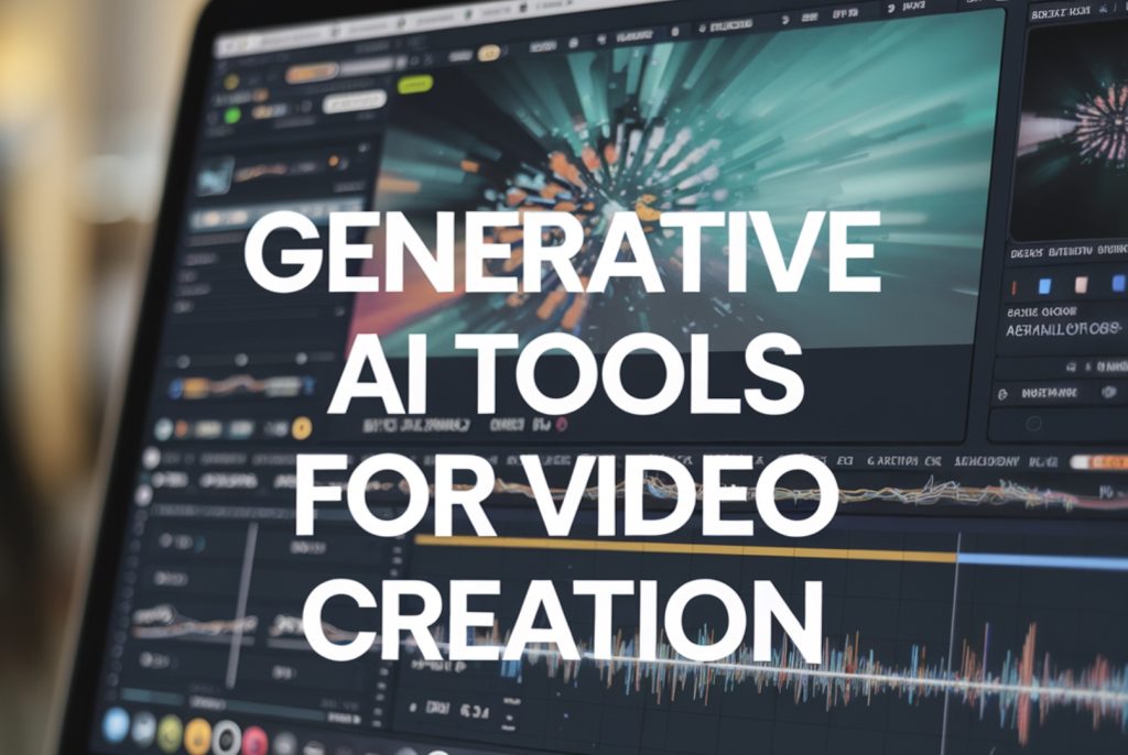 generative AI tools for video editing and creation overview